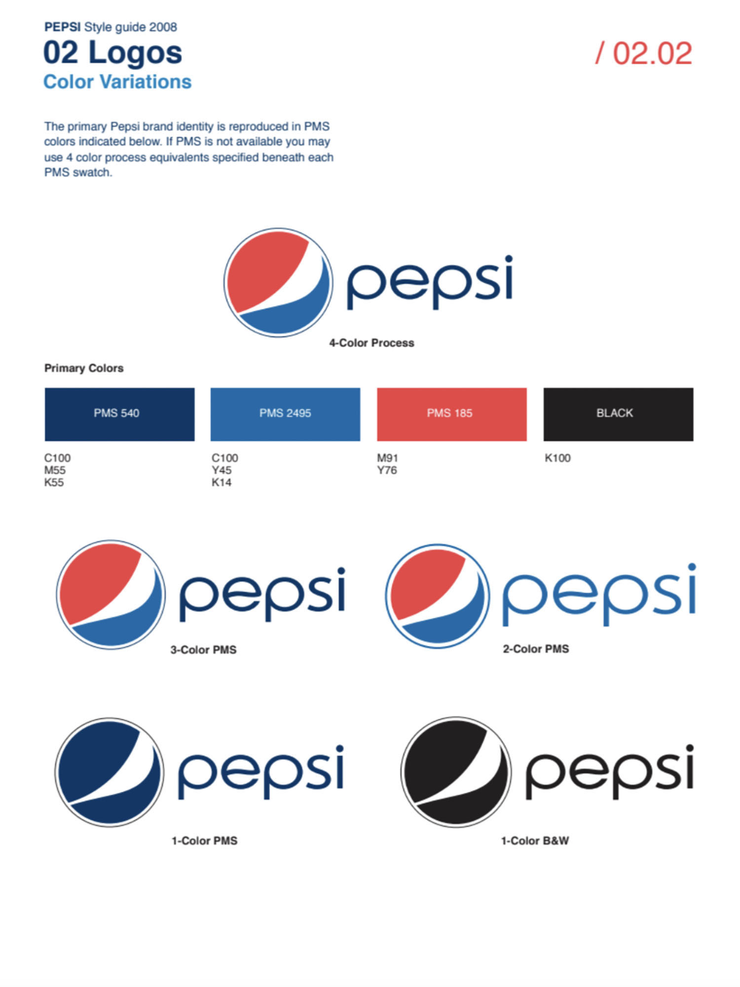 Pepsi Brandbook